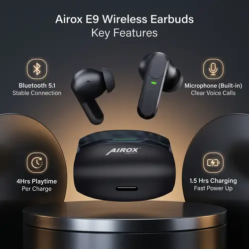 Airox E9 Wireless Earbuds image 4