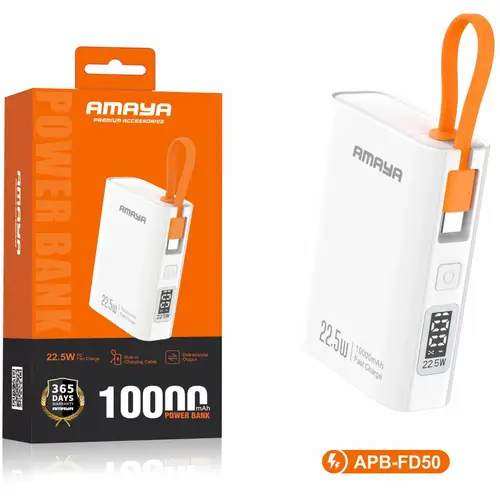 Amaya Apb Fd50 22 5w 10000mah Power Bank
