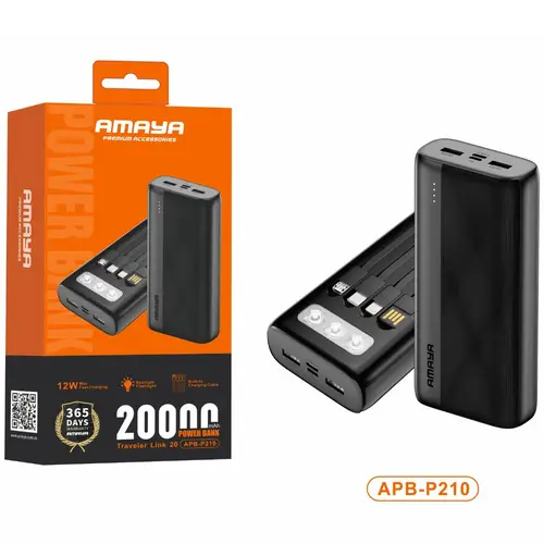 Amaya Apb P210 12w 20000mah Power Bank