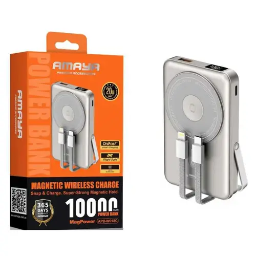 Amaya Apb W018c Magnetic Power Bank 10000mah 20w Fast Charge image 3