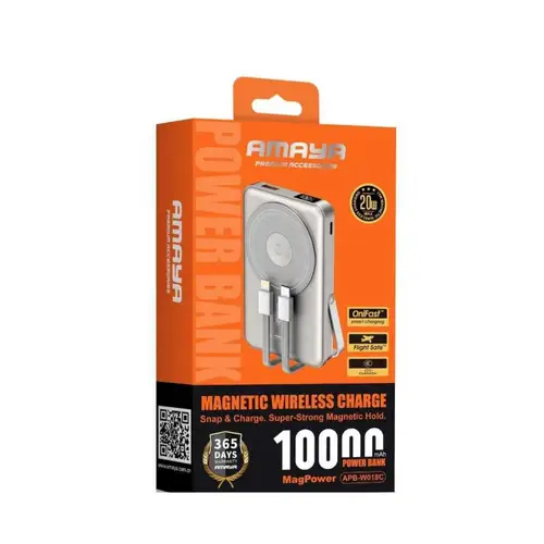 Amaya Apb W018c Magnetic Power Bank 10000mah 20w Fast Charge image 4