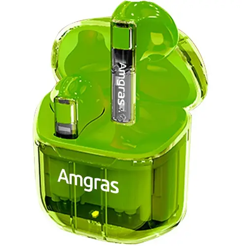 Amgras Future Ii Pro Bluetooth Transparent Earphone Enc