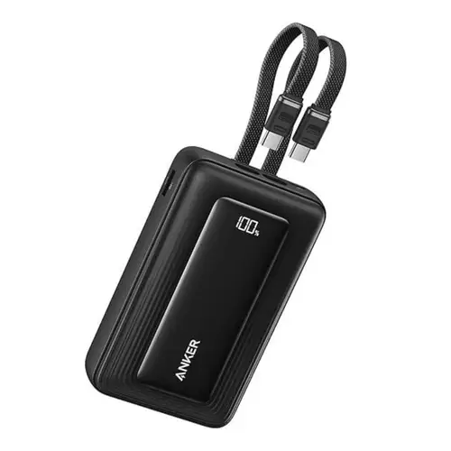 Anker Zolo A110m Power Bank 20000mah 45w Fast Charging Built In Dual Usb C Cable