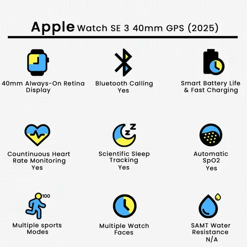 Apple Watch Se 3 40mm Gps 2025 image 3