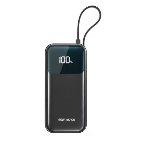 Aspor A362 65w Super Charging 20000mah Power Bank
