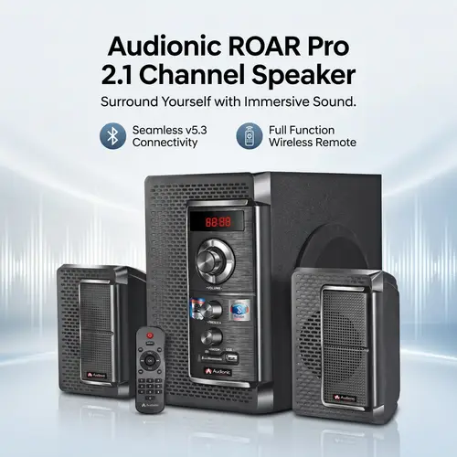 Audionic Roar Pro 2 1 Channel Speaker