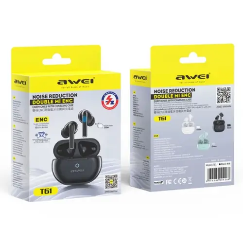 Awei T61 Enc Wireless Earbuds image 4