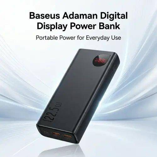Baseus Adaman Digital Display Quick Charge Power Bank 20000mah