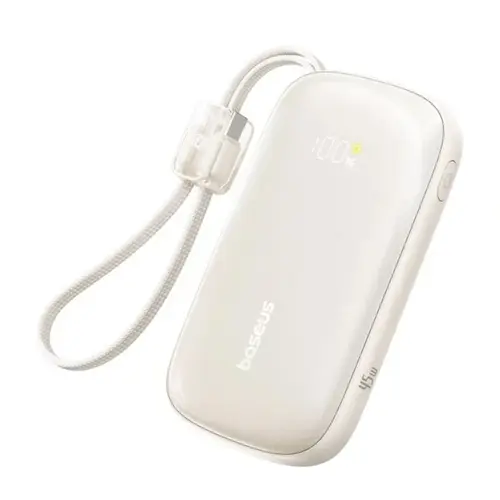 Baseus Enerfill Fc21 Qpow 3 Ultra Detachable Cable Power Bank 20000mah 45w