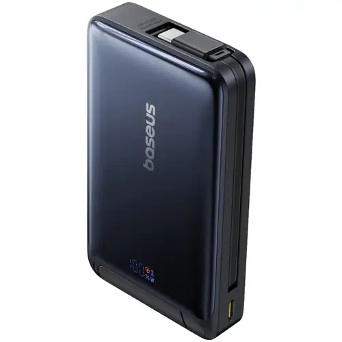 Baseus Nomos Qi2 10000mah 45w 3 In 1 Magnetic Power Bank