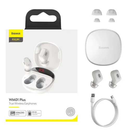 Baseus True Wireless Earphones Wm01 Plus