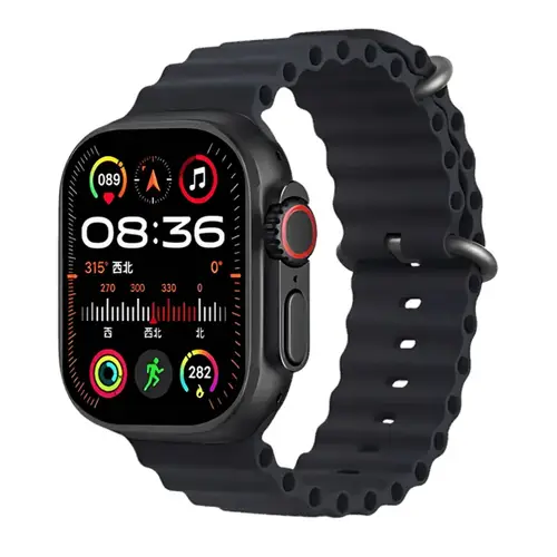 Crown S500 Smart Watch With Earbuds image 1