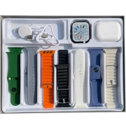 Crown S600 Ten Plus One Smart Watch With Airpods image 5