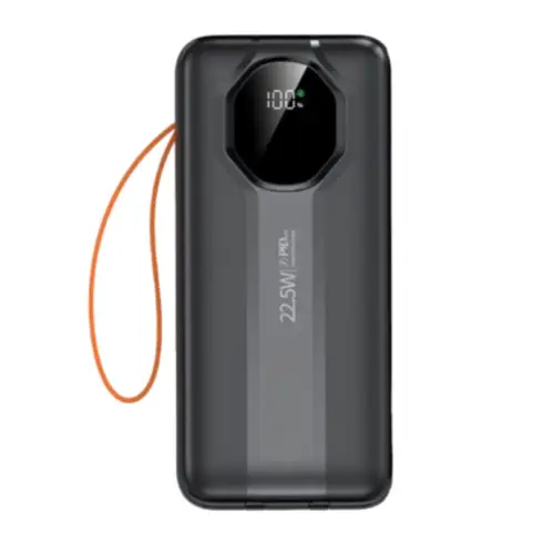 Fonestop 50000mah Power Bank 22 5w Fast Charge Built In Cables Led Light