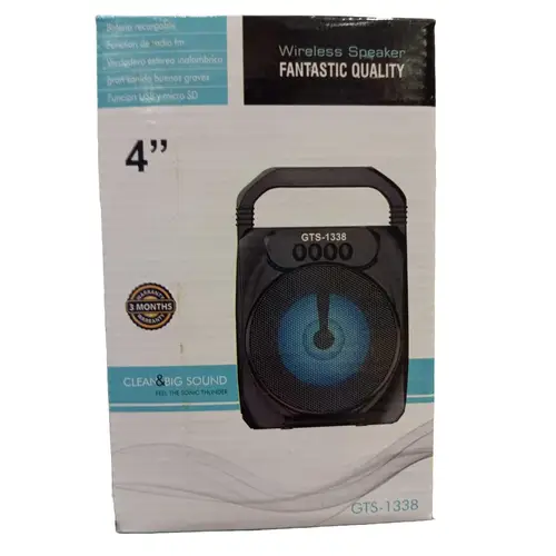 Gts 1338 Bluetooth Speaker