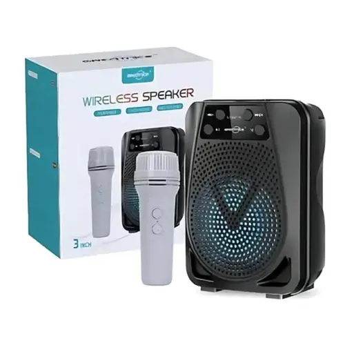 Gts 2116 Wireless Portable Speaker With Mic