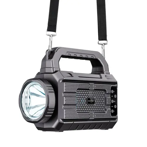 Gts 2227 Wireless Portable Fm Radio And Torch Light Speaker