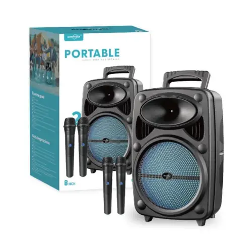 Gts 2385 Wireless Bluetooth Speaker With Dual Mic