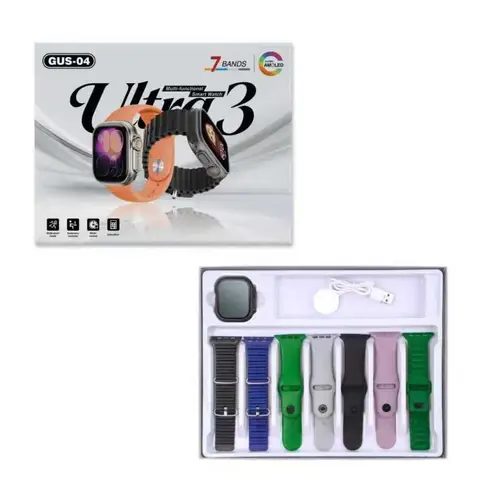 Gus 04 Ultra 3 7 1 Smart Watch