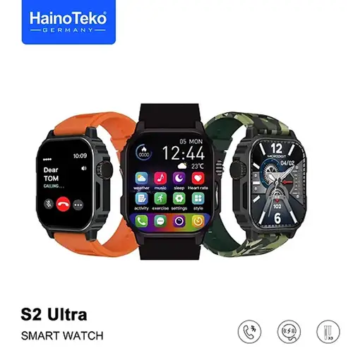 Haino Teko S2 Ultra 3 Straps Smart Watch