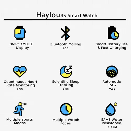 Haylou 4s Smart Watch image 3