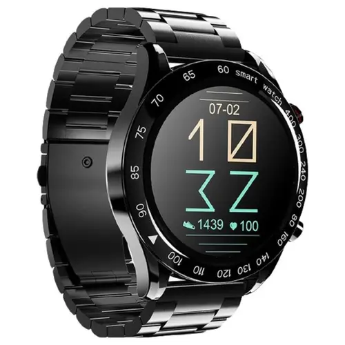 Hifuture Futurego Pro Stainless Steel Smartwatch With Fhd Large Screen