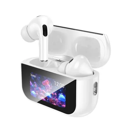 Hoco Ew82 Anc Bluetooth Touch Screen Earbuds image 4