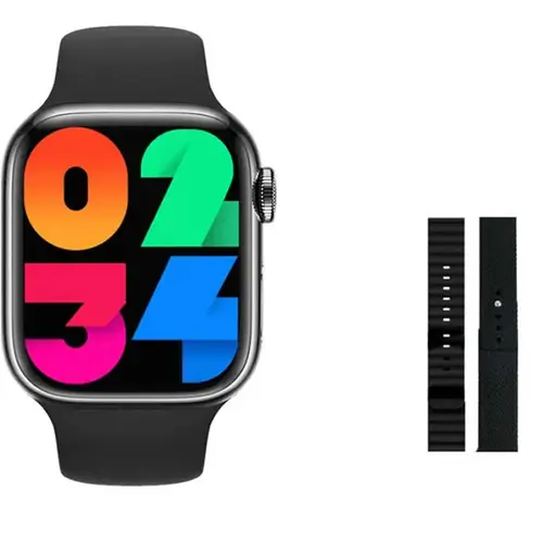 Hw9 Pro Max Smart Watch 3 Straps In 1