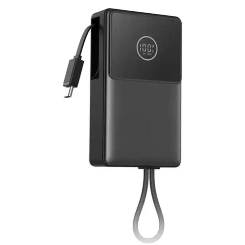Joyroom Jr Pr1 22 5w Built In Retractable Cable Power Bank 10000mah image 3