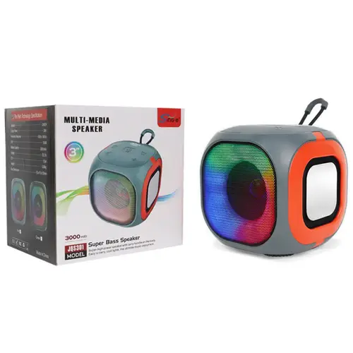 Jqs301 Portable Rechargeable Wireless Mini Led Speaker