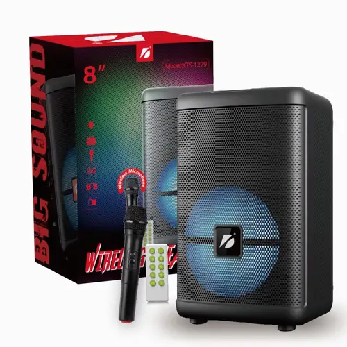 Karaoke Kts 1279 Bluetooth Speaker With Wireless Mic