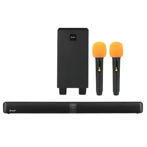 Karaoke Soundbar With Wireless Mic Bts 2001 Speaker