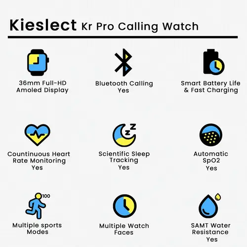 Kieslect Calling Kr Pro Smart Watch image 3