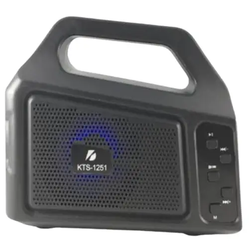Kts 1251 Portable Solar Portable Speaker With Flash Light