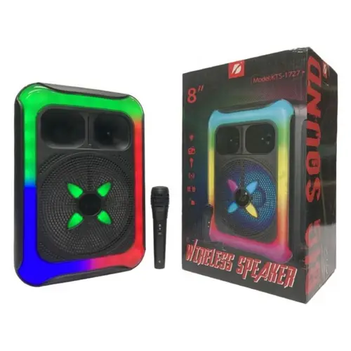 Kts 1727 Bluetooth Speaker With Wireless Mic
