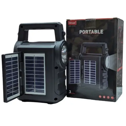 Kts 2295 Wireless Portable Solar Speaker