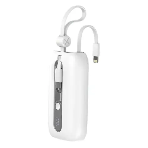 Lito Lp06 22 5w 10000mah Power Bank With Built In 2 Charging Cable