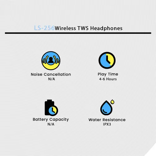 Ls 256 Wireless Tws Headphones image 3