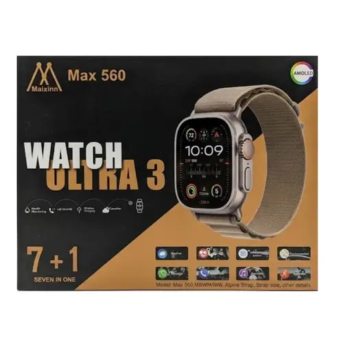 Max 560 Ultra 3 Seven One Smart Watch image 5
