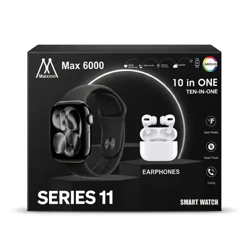 Max 6000 Series 11 10 In 1 Smart Watch image 5