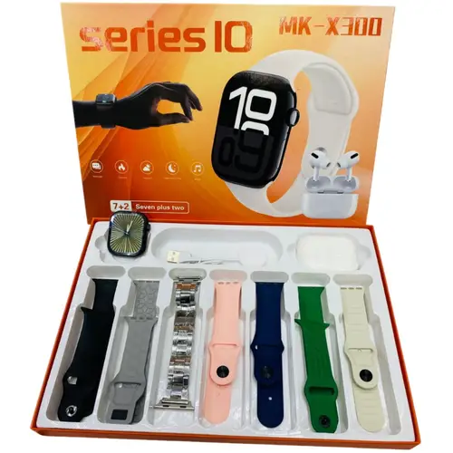 Mk X300 Series 10 7 In 1 Smart Watch