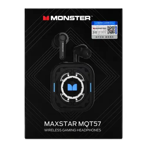 Monster Maxstar Mqt57 Tws Wireless Gaming Earbuds image 5
