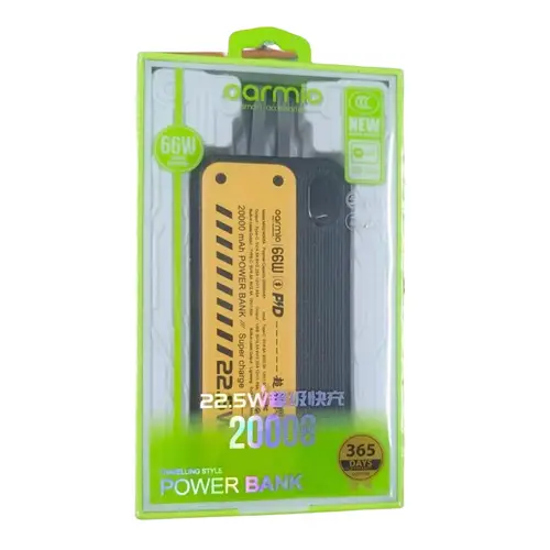 Oarmio 66w Pd 20000mah Power Bank