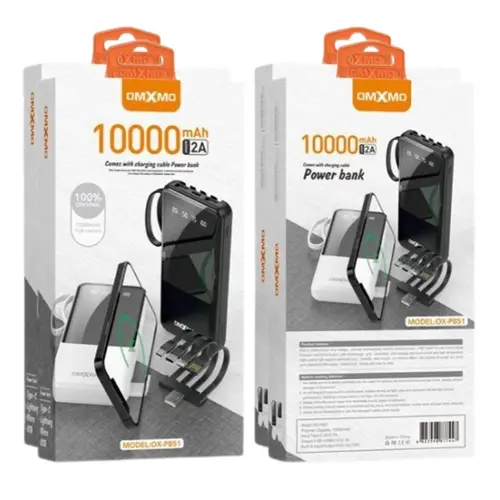 Omxmo Model Ox Pb 51 10000 Mah Powerbank
