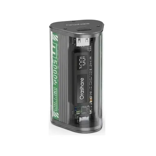 Orashare Ot11 Transparent Mini Powerbank 10000mah 22 5w Super Fast Charge