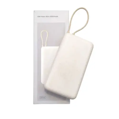 Portable 33w Fast Charge Power Bank 20000mah image 3
