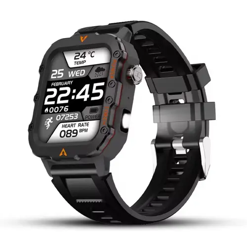 Q11 Rough Led Flashlight Smart Watch
