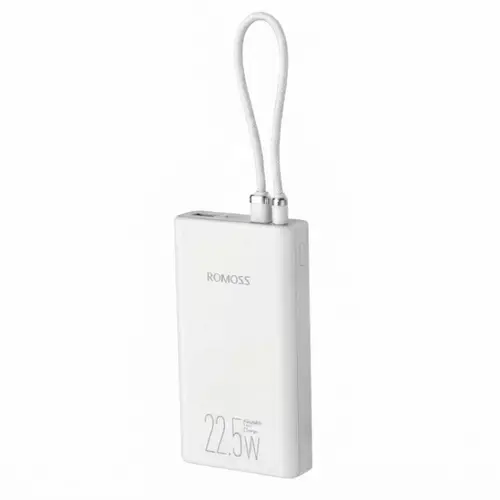 Romoss Pac20u 20000mah 22 5w Fast Charging Power Bank With Built In Cables image 4