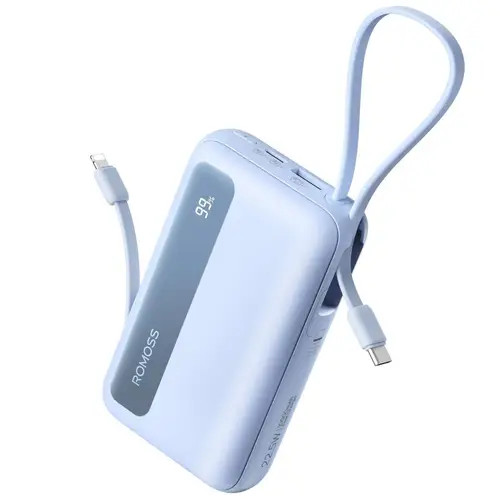 Romoss Ppr20 20000mah 22 5w Mini Design Digital Led Display Power Bank