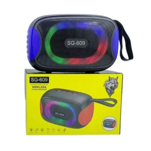 Sg 609 Portable Wireless Bluetooth Speaker